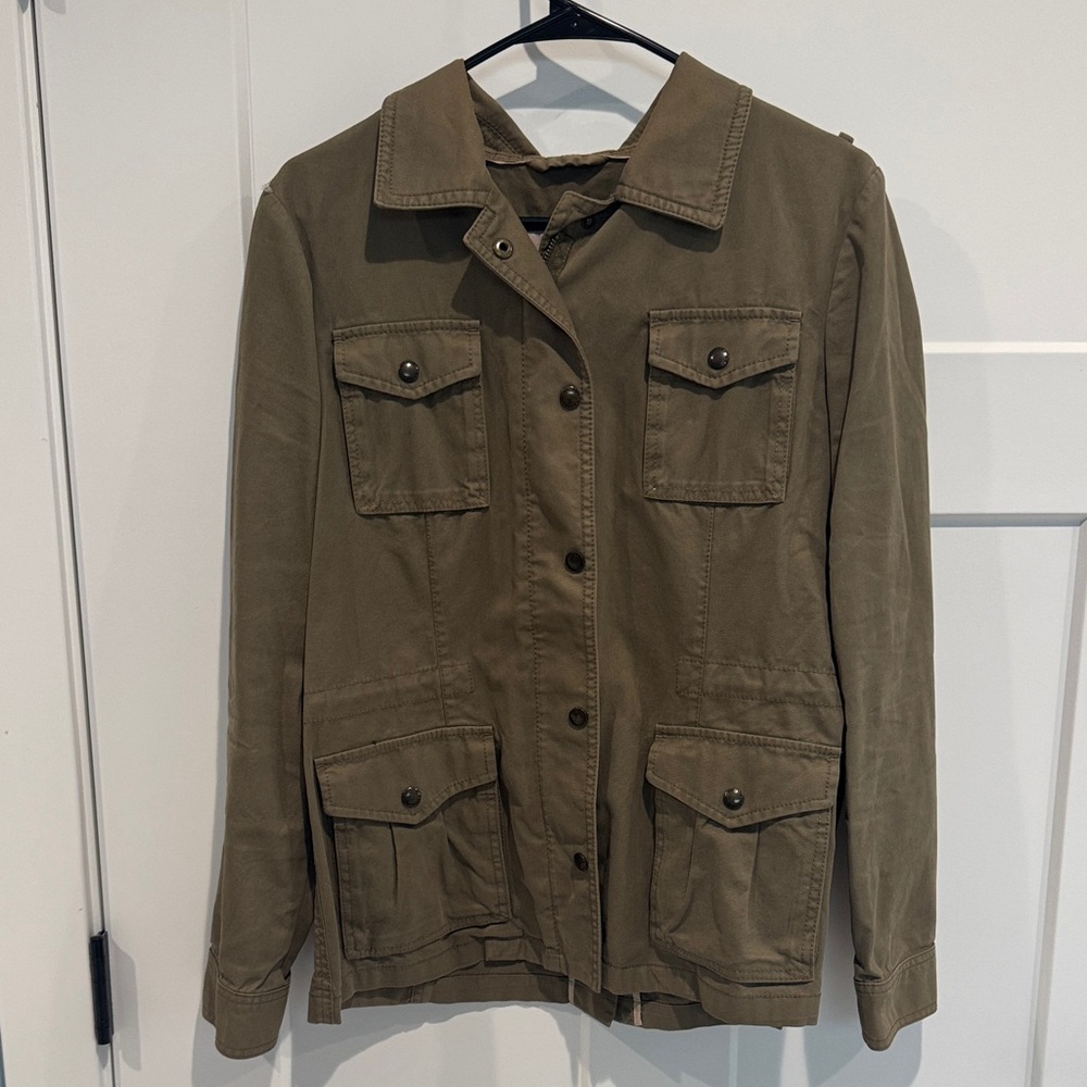 Banana Republic Olive Utility Jacket